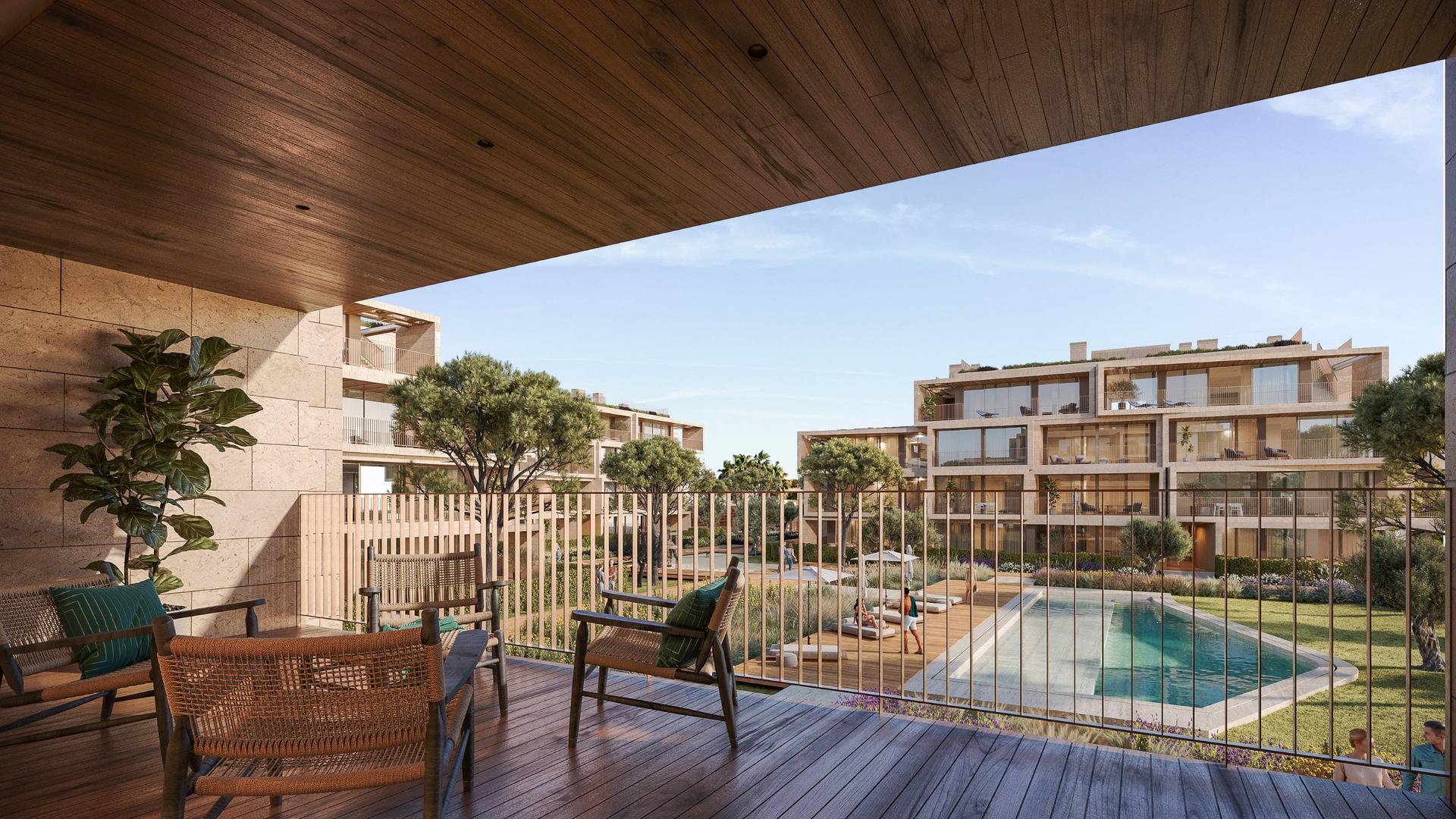 3-Bedroom Apartment with Pool in Loulé — photograph 2